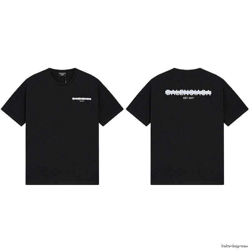Balenciaga minimalist black T-shirt