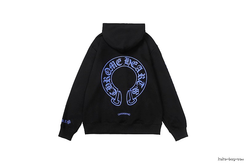Chrome Hearts 2088-97 Black Cross Graphic Hoodie Downtown Style