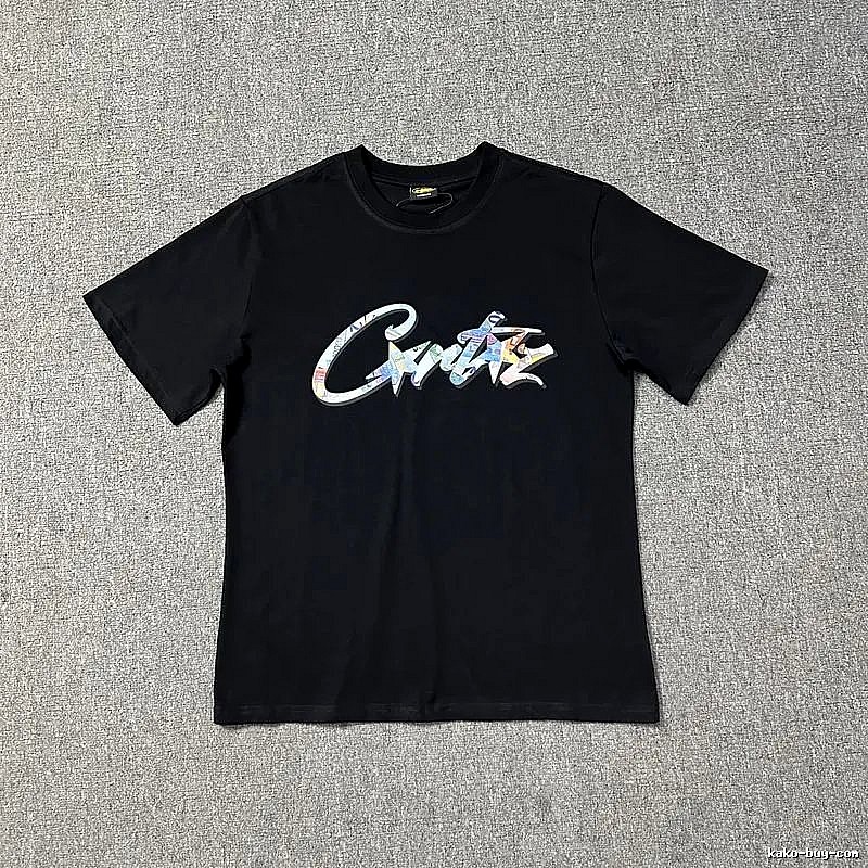 Corteiz Logo Detail Logo T-shirt Black Corteiz with Relaxed Feel