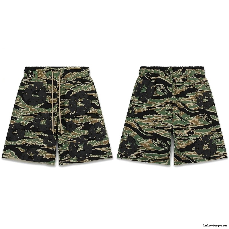 DENIM TEARS camouflage shorts