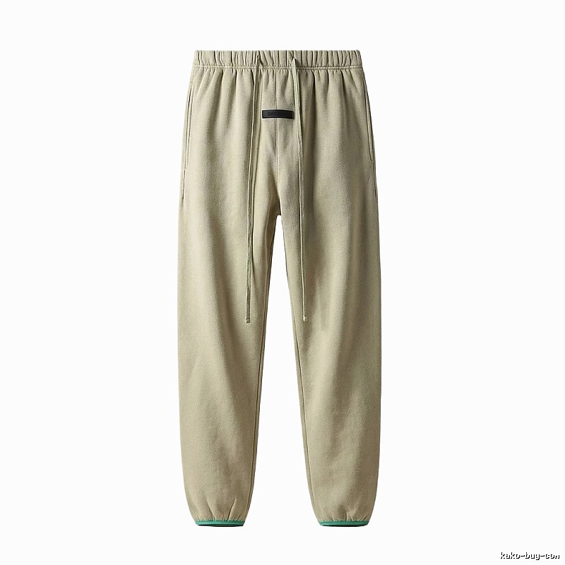 ESSENTIALS Basic Casual Khaki Pants