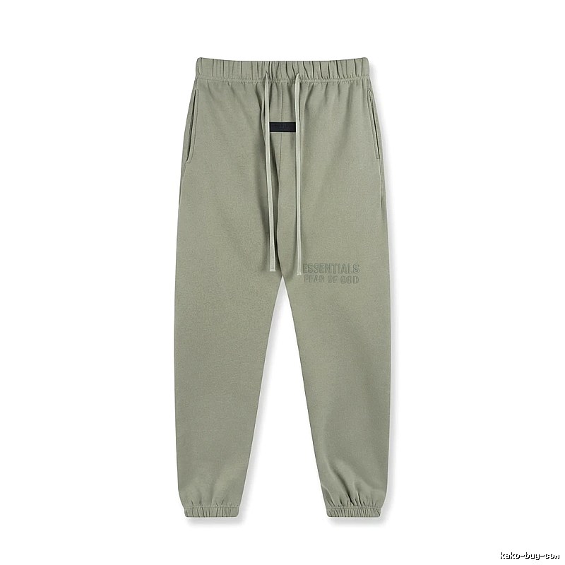 ESSENTIALS Basic Casual Khaki Pants