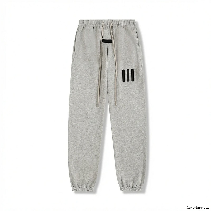 ESSENTIALS basic gray sweatpants