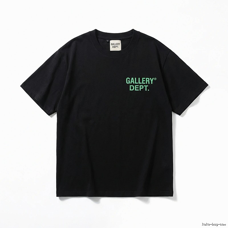 Gallery Dept Minimalist Style Black T-shirt
