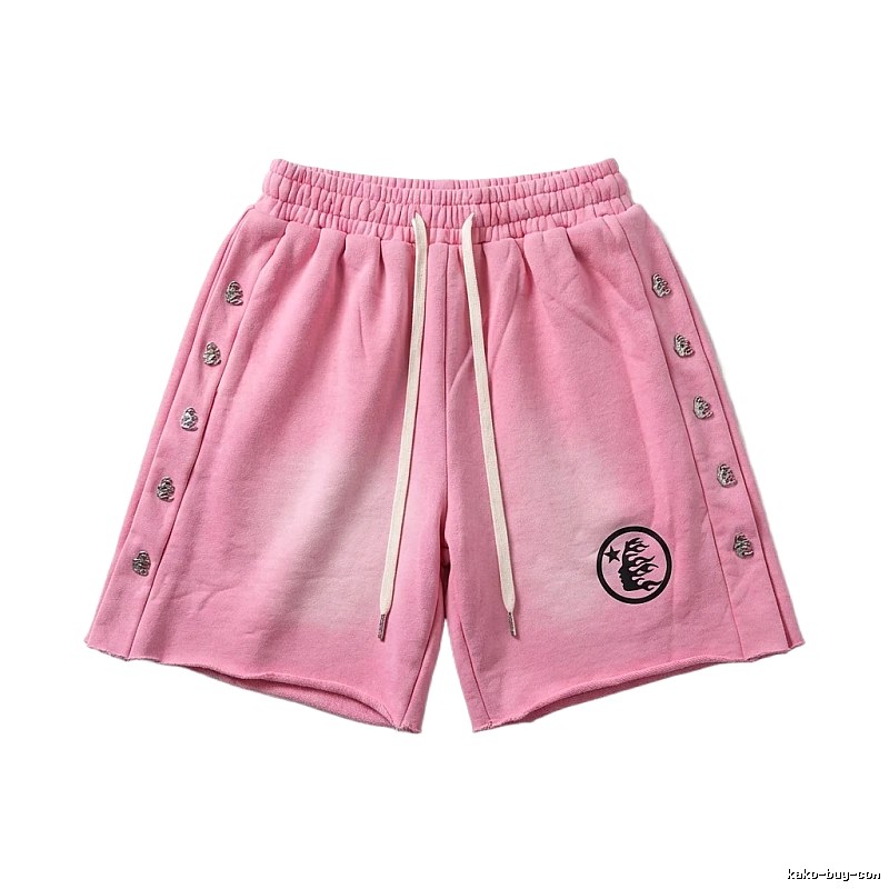 Hellstar dark style pink shorts