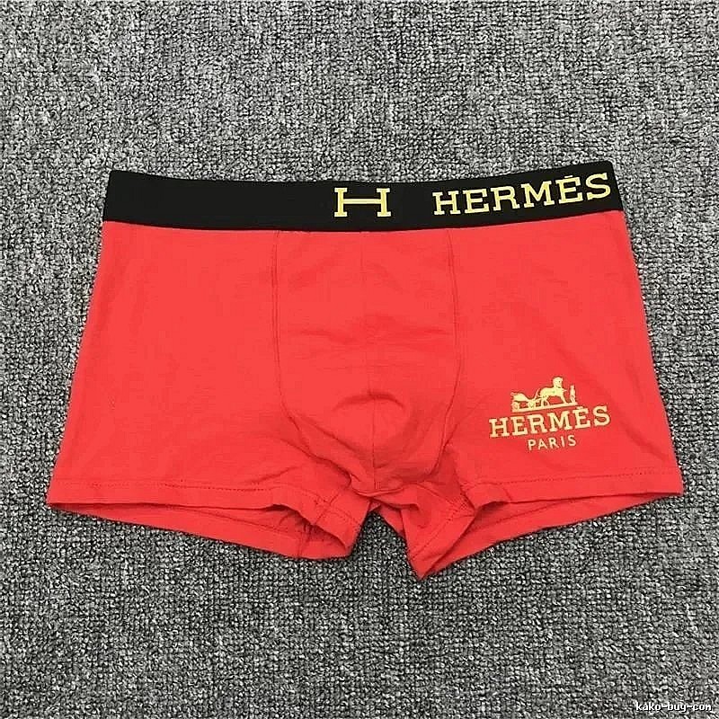 Hermes Lightweight Logo boxer briefs Black Boxer Briefs for Trend Styling