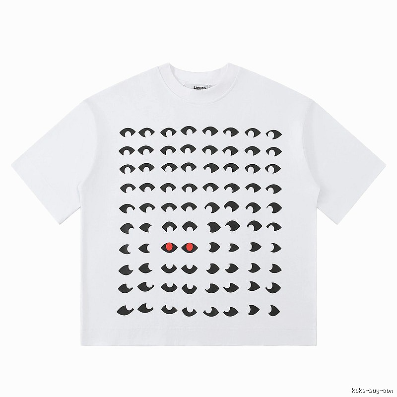 House of Errors Eye Print White T-shirt