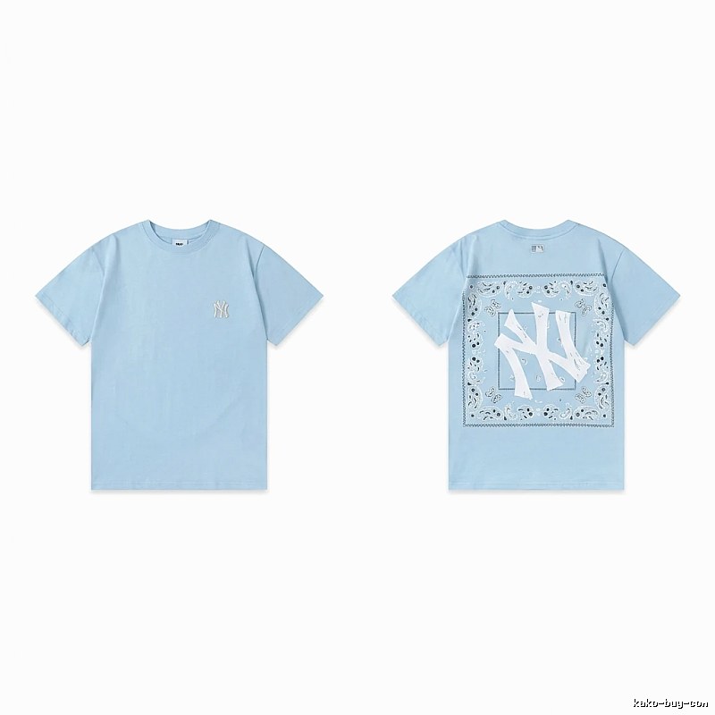 MLB retro light blue T-shirt