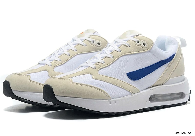 Nike Air Retro White and Blue Shoes