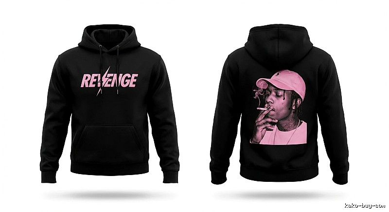 Revenge Dark Style Black Hoodie