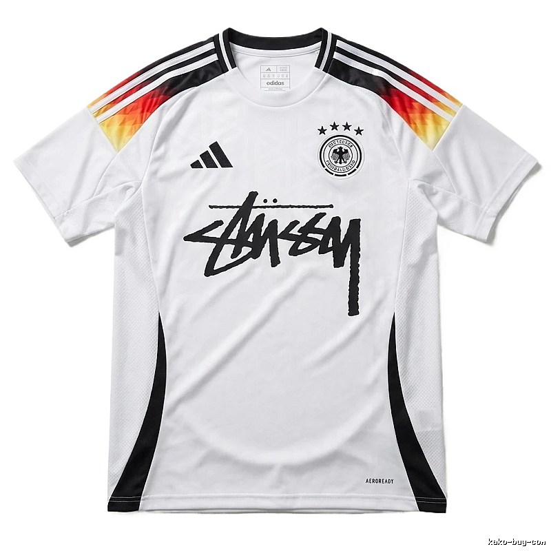 Stussy sporty white jersey