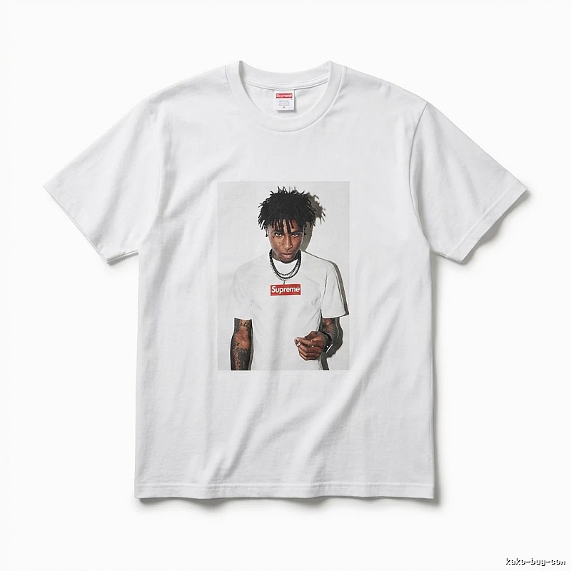 Supreme Portrait Style White T-shirt
