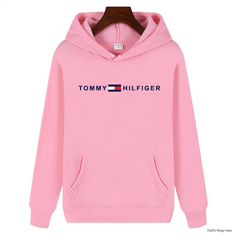 Tommy Hilfiger Monogram Logo hoodie White Tommy Hilfiger for Layered Styling