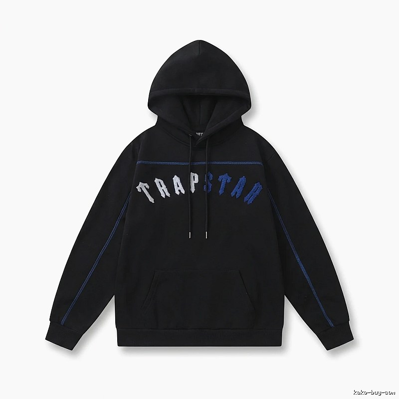 Trapstar Letter Style Black Sweatshirt