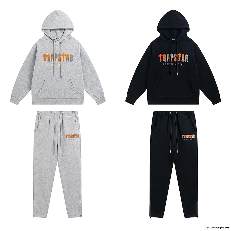 Trapstar Printed Streetwear Set (Grey/Black)