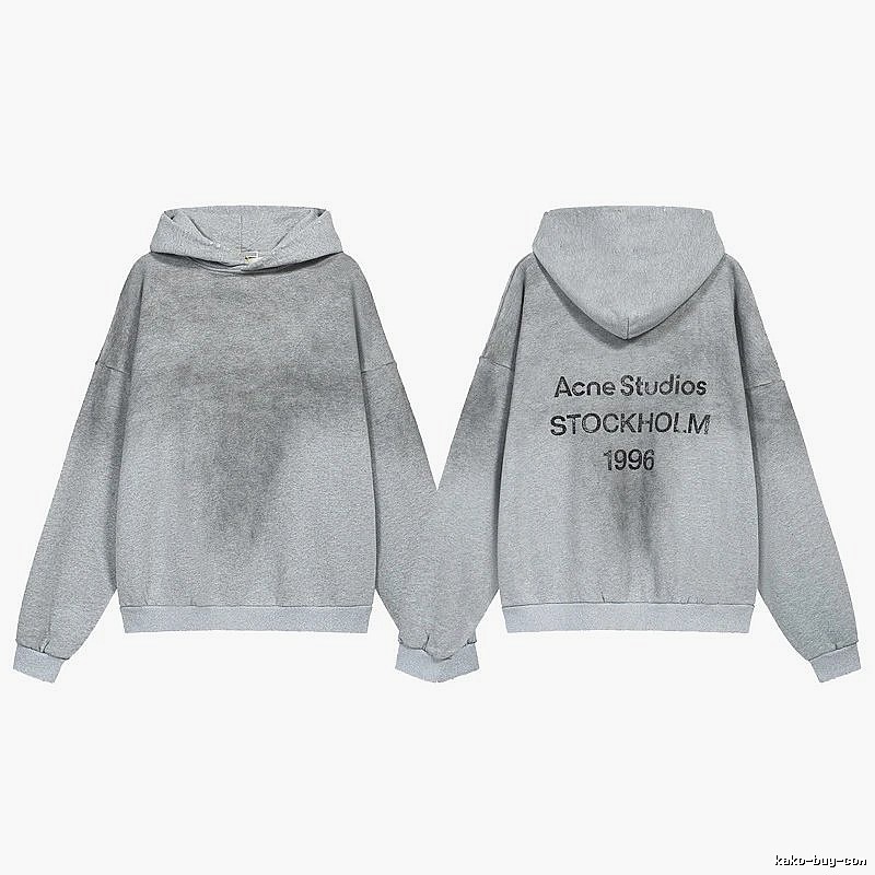 Acne Studios Casual Stockholm hoodie Dark Acne Studios for Streetwear Looks