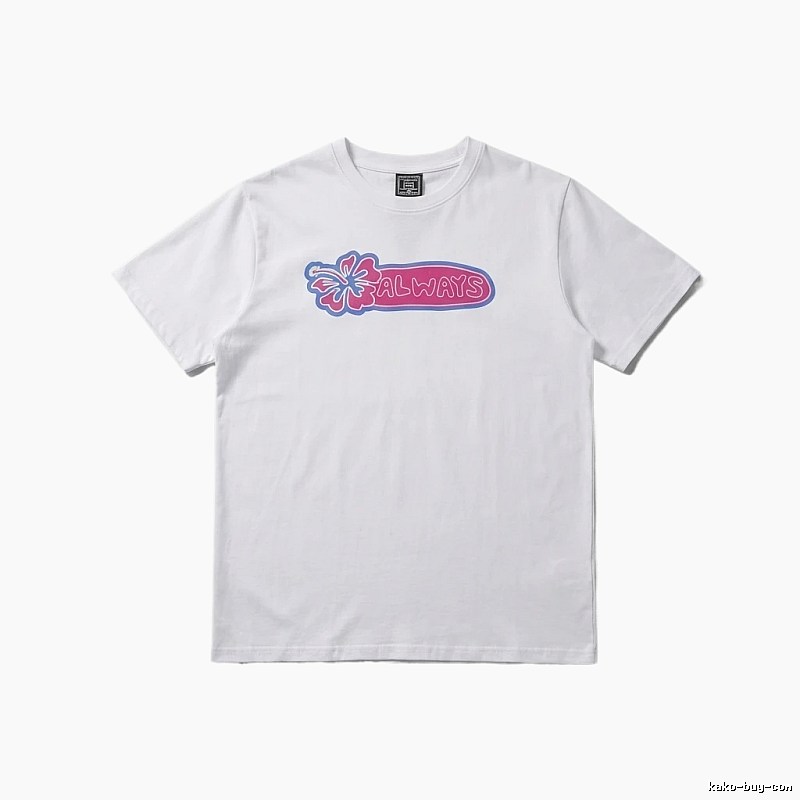 ADWYSD Floral Style White T-shirt