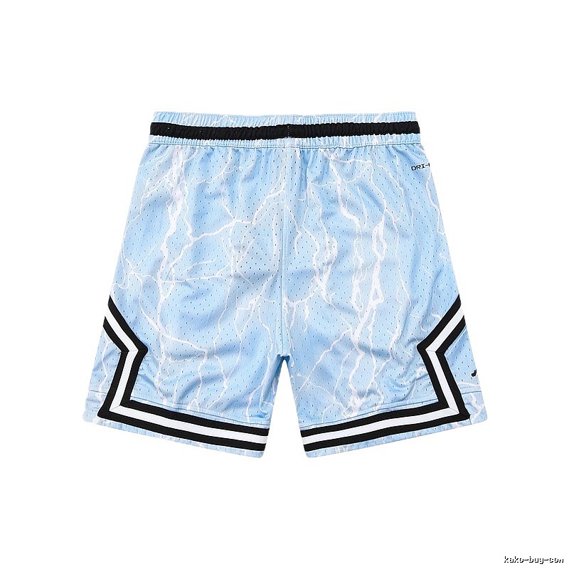 AJ Lightning Pattern Athletic Shorts