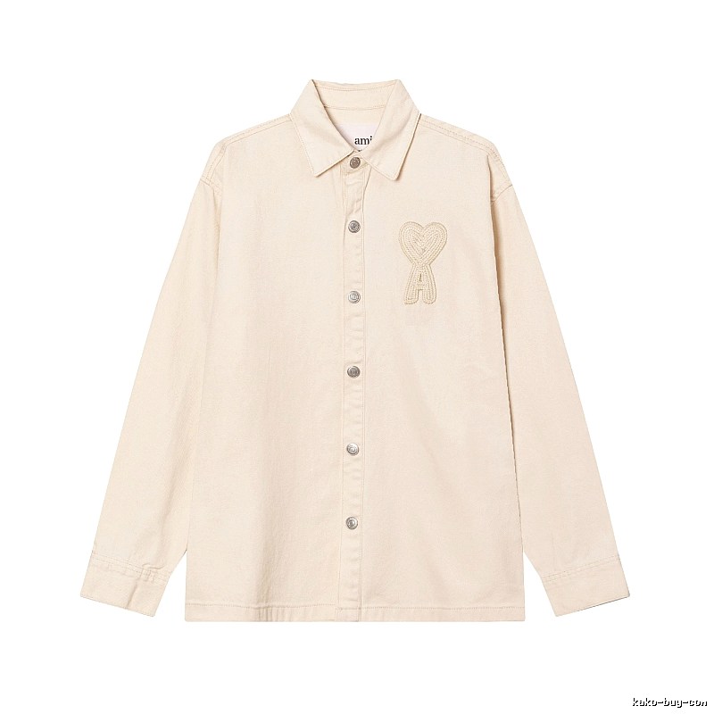 AMI Embroidered Love Style Shirt