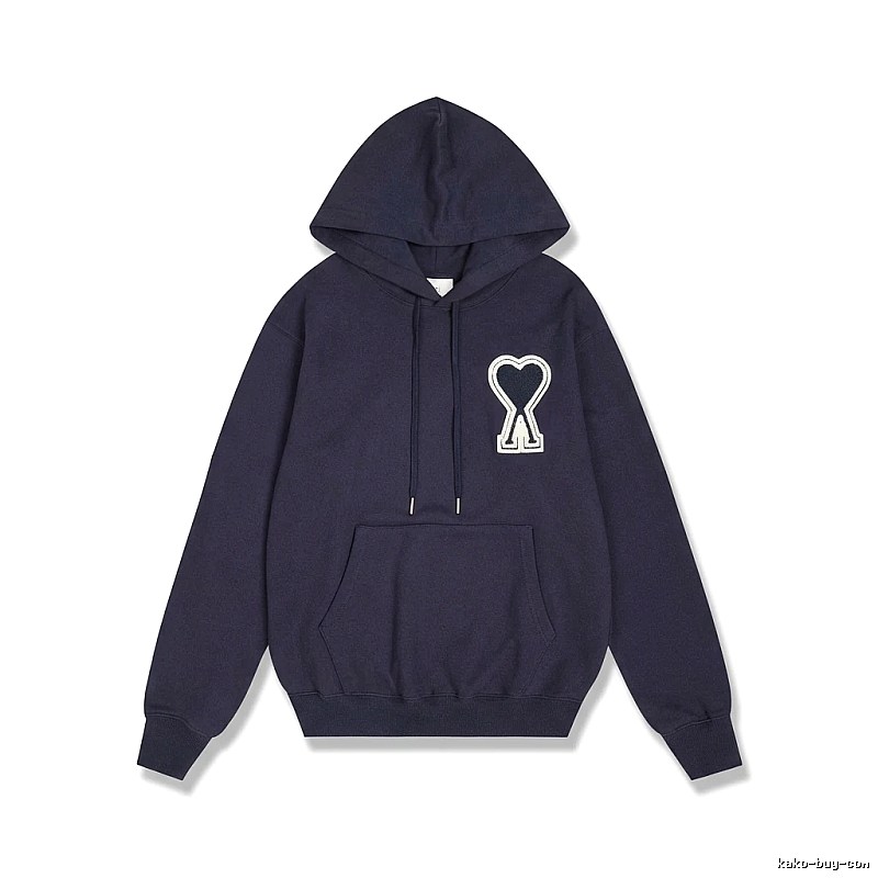 AMI Heart Pattern Hoodie