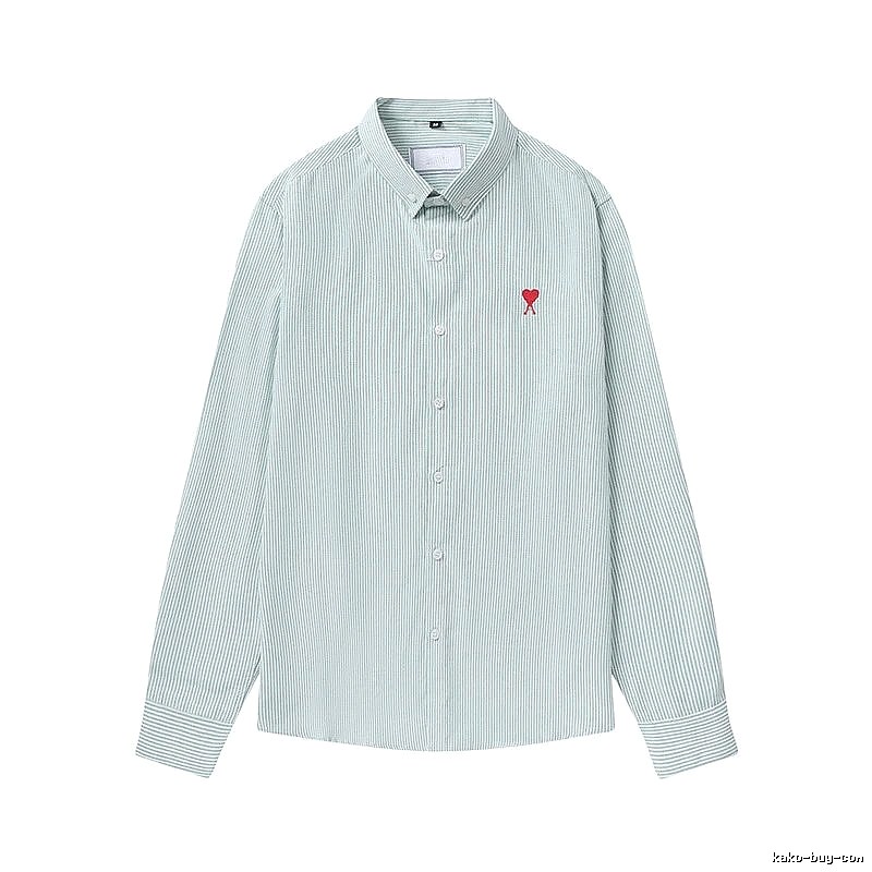 AMI Heart - Shaped Stripe Shirt