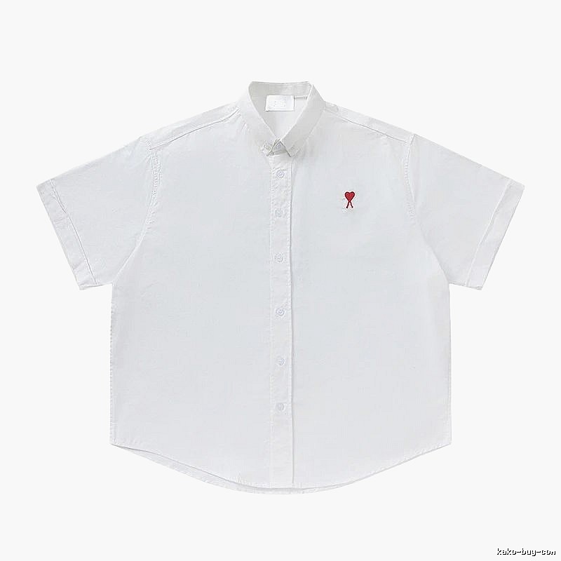AMI Love Simple White Shirt