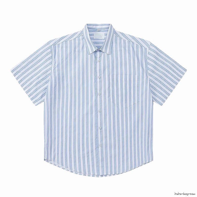 AMI Stripe Minimalist Style Shirt
