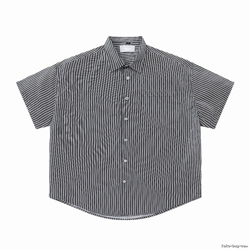 AMI striped retro-style shirt