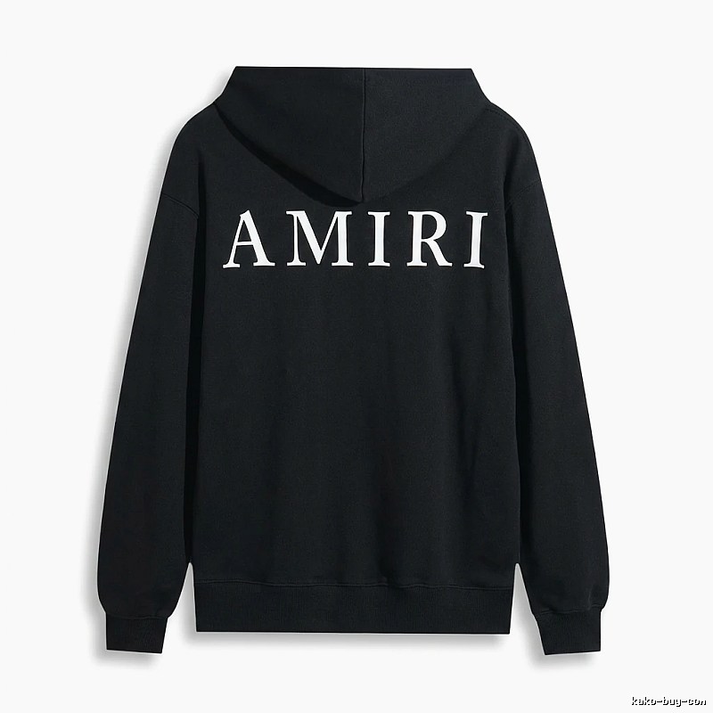 AMIRI Basic Simple Black Sweatshirt