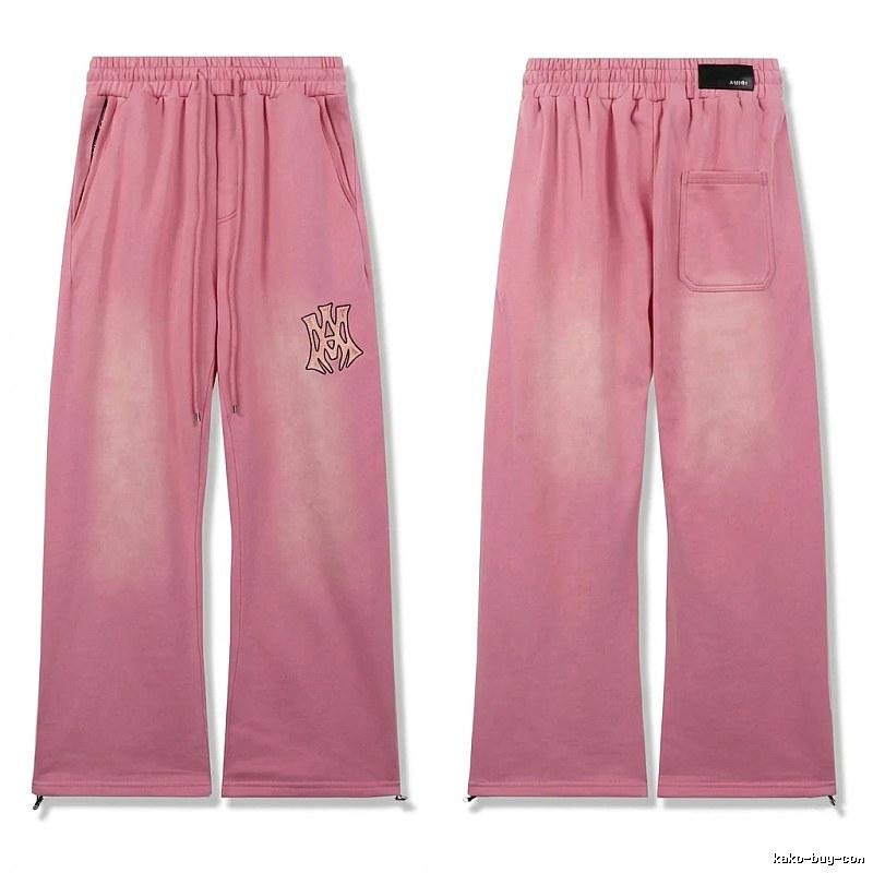 AMIRI casual style pink long trousers