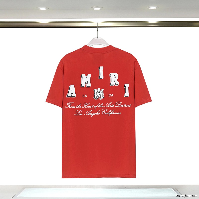 Amiri Lightweight Graphic T-shirt White Blue Amiri for Gift Ideas