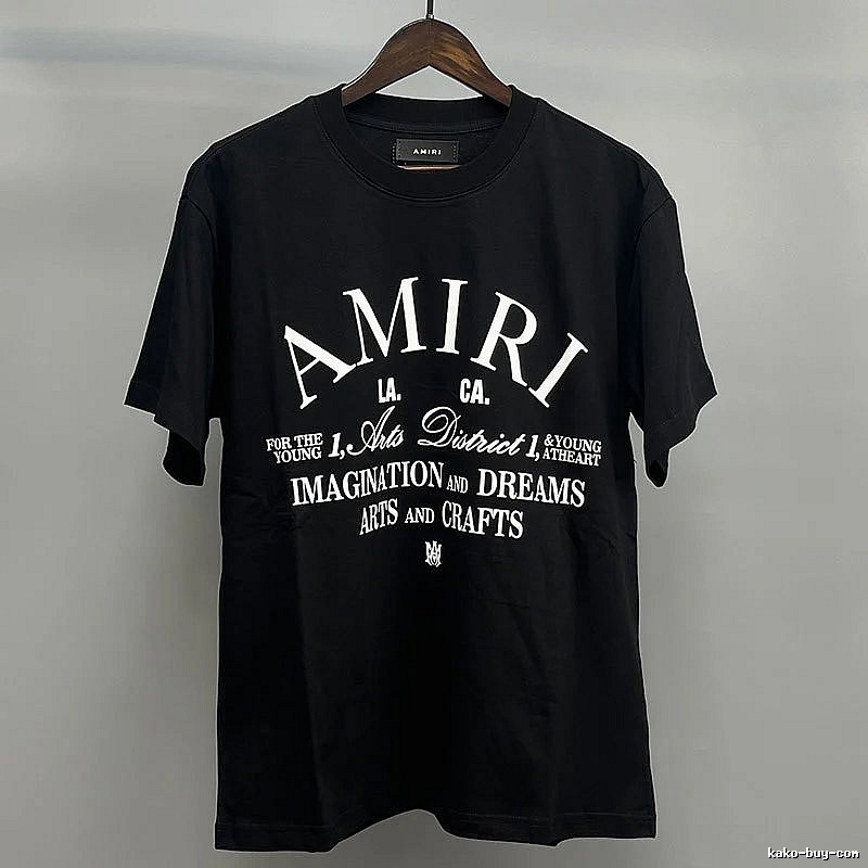Amiri White Black Records Graphic T-Shirt Minimal Look