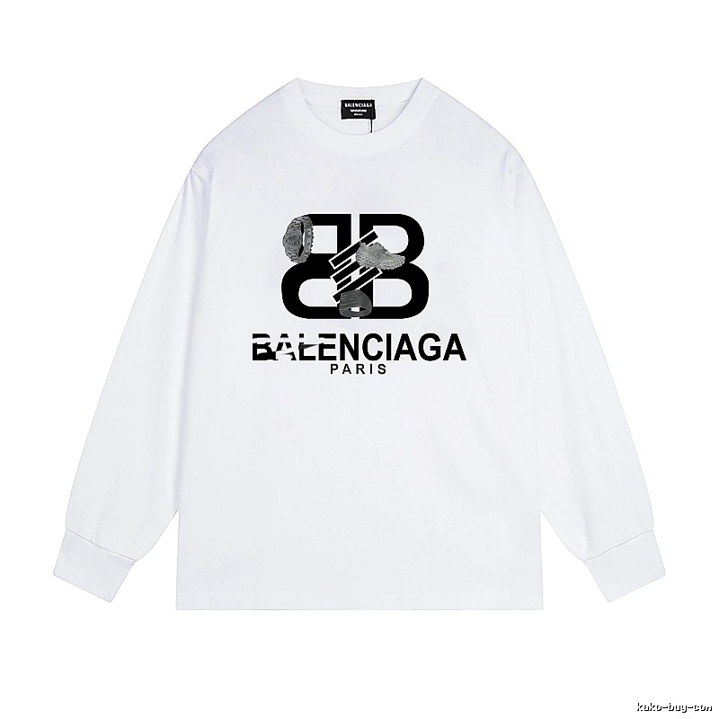 Balenciaga BB Series Simple White T-shirt