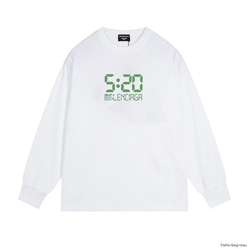 Balenciaga digital-style white T-shirt