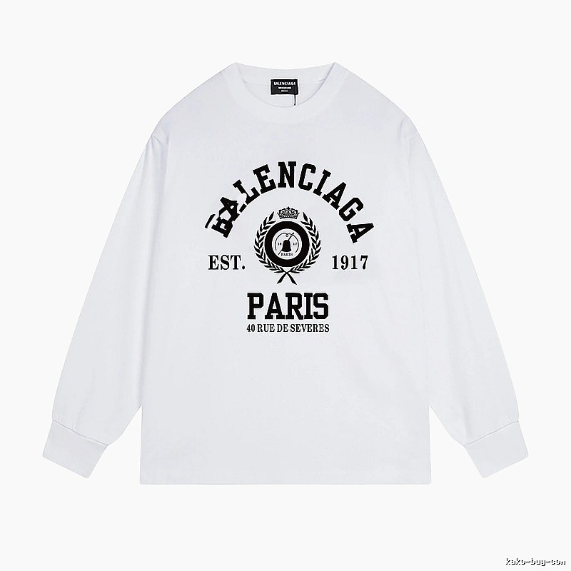 Balenciaga retro-style white T-shirt