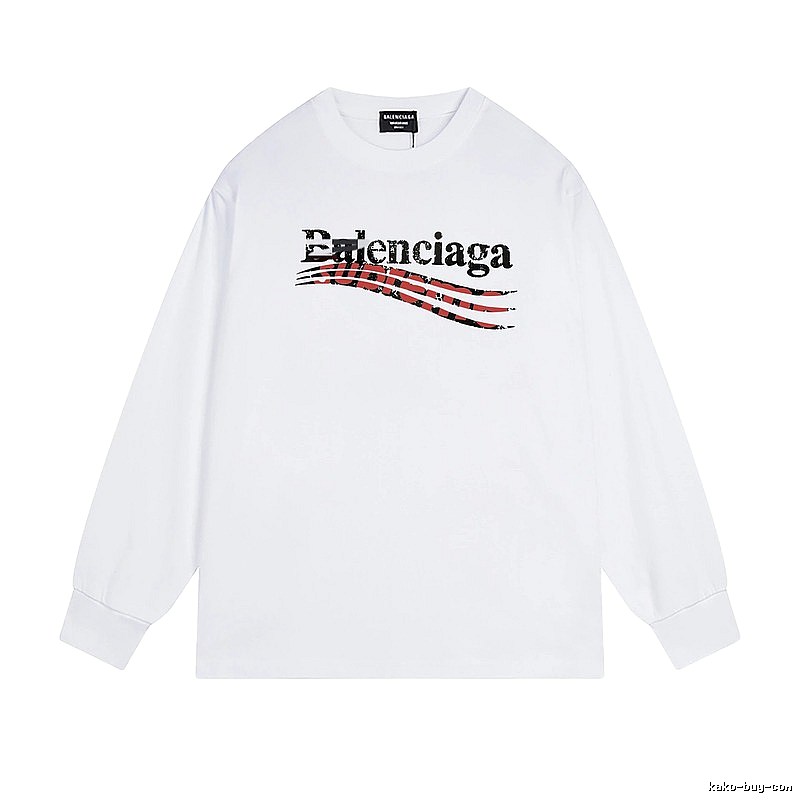 Balenciaga retro-style white T-shirt