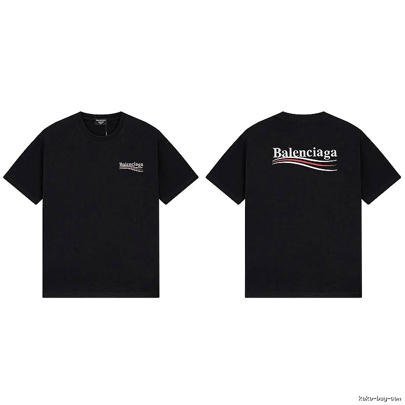 Balenciaga simple black short-sleeve