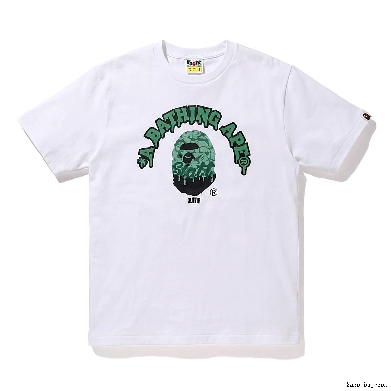 Bape Ape Head Cool White T-shirt in Streetwear Style