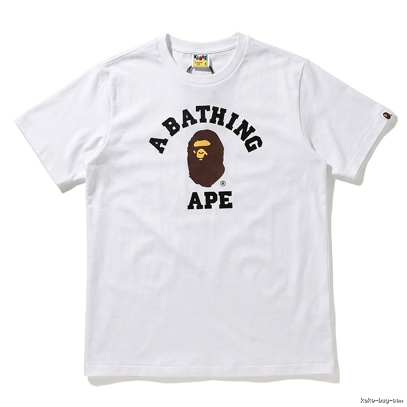 Bape Ape Head Simple White T-shirt