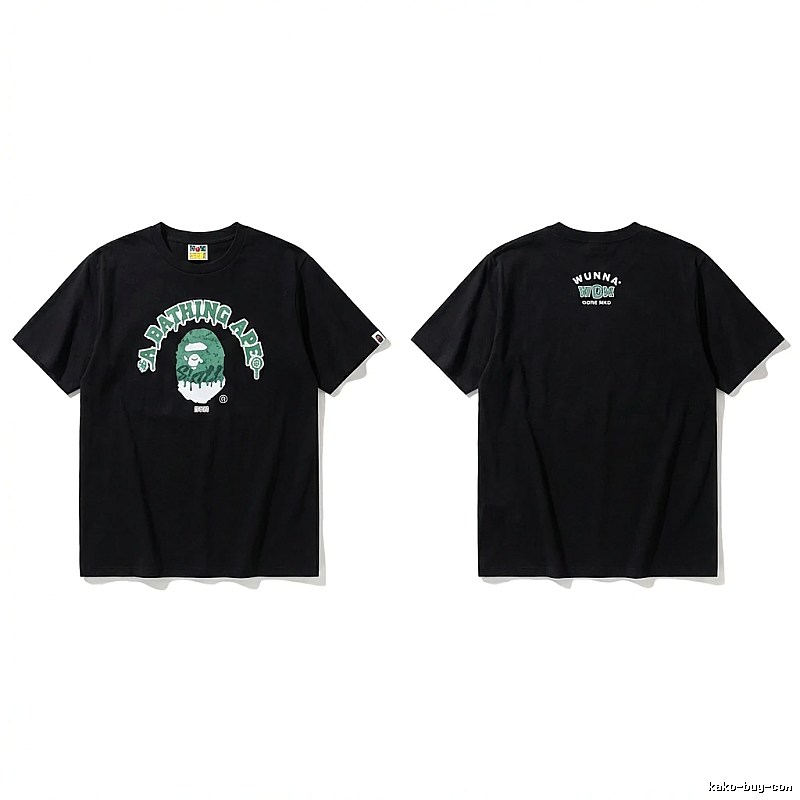 Bape Ape Head Trendy Black T-shirt