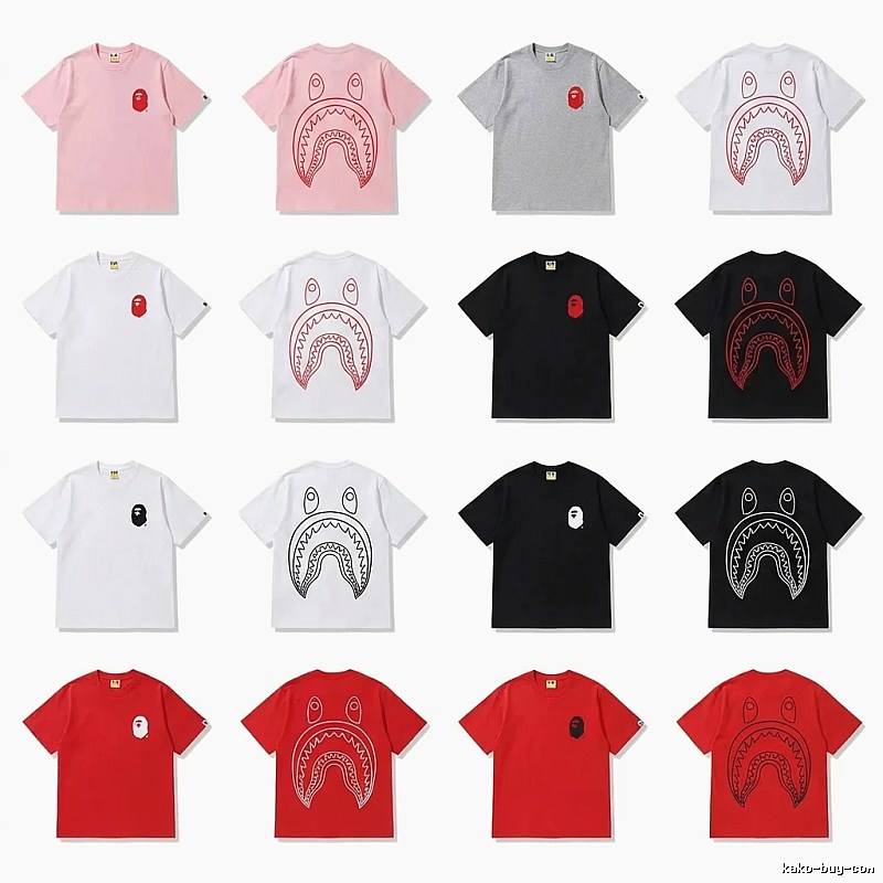 Bape Shark Series Trendy Brand T-shirts