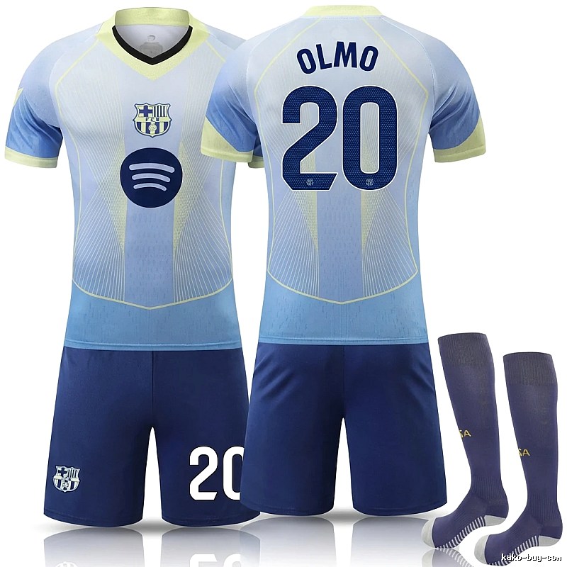 Barcelona gradient blue jersey
