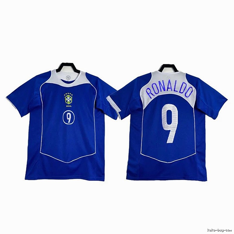 Brazil Travel Soccer jersey Blue Brazil Football with Modern Look