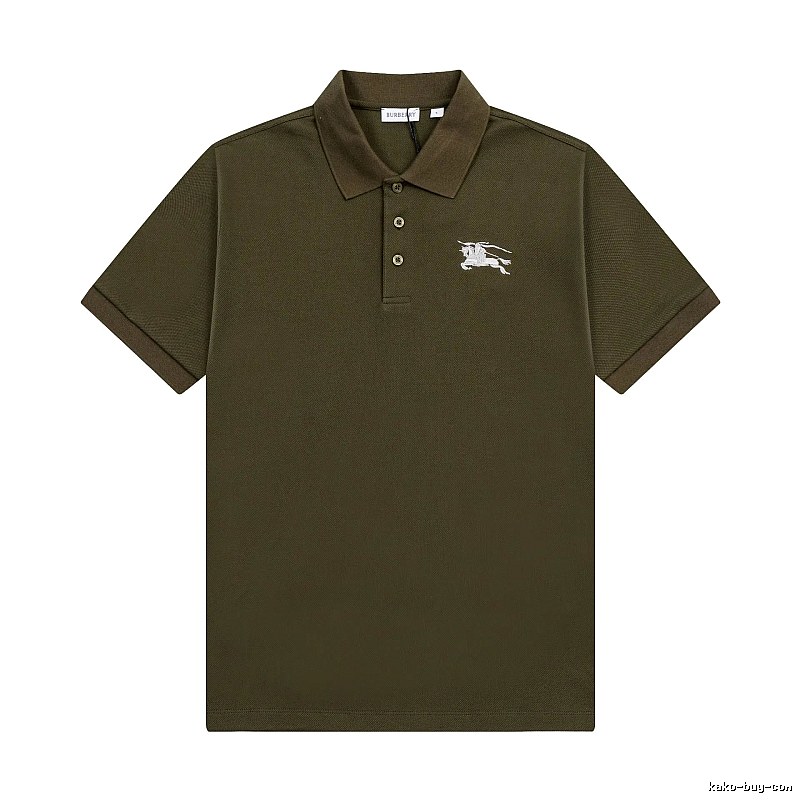 Burberry's retro-style polo shirt with the knight logo