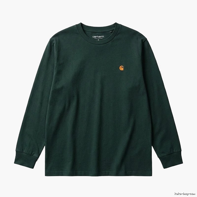 Carhartt basic simple dark green sweatshirt