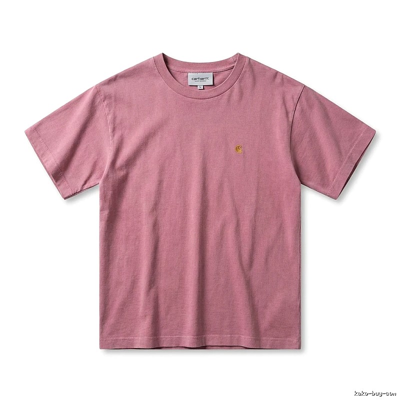 Carhartt basic simple style pink T-shirt
