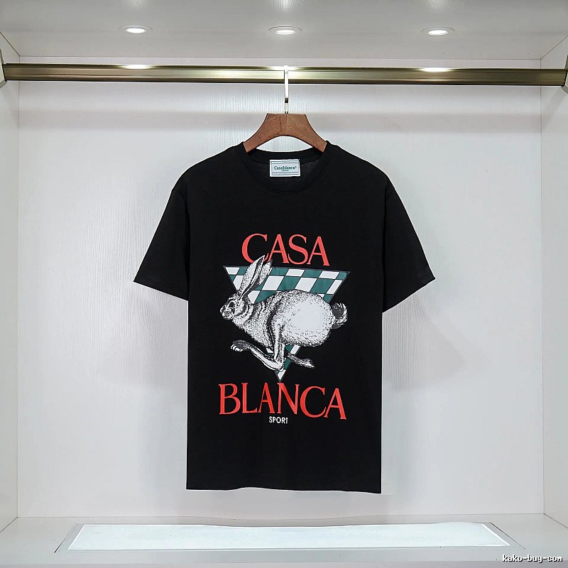 Casablanca sporty black T-shirt