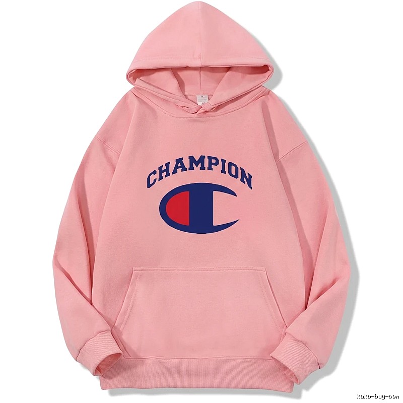 Champion basic pink hoodie