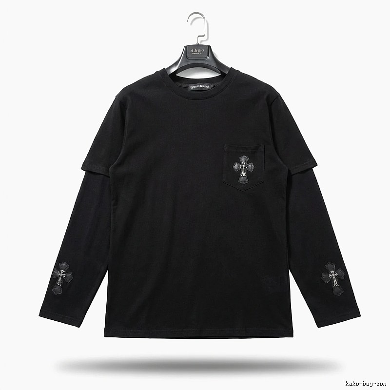 Chrome Hearts Cross Dark Style Top