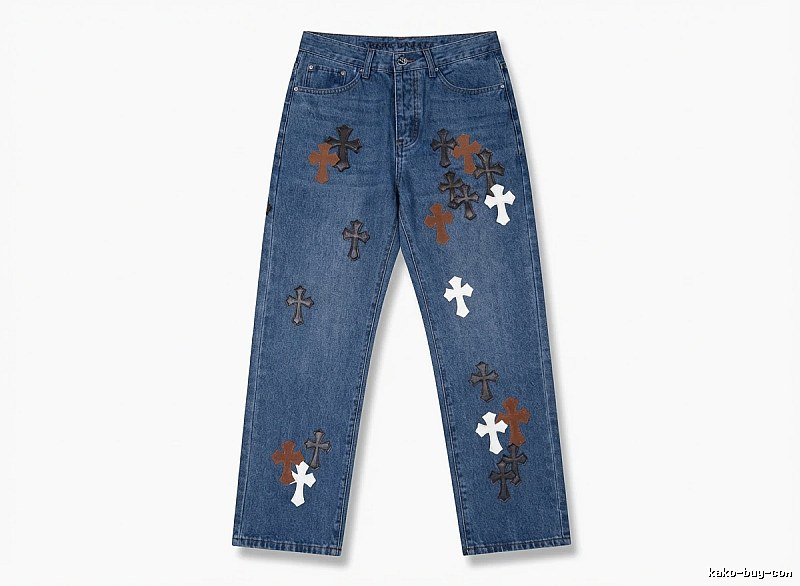 Chrome Hearts Cross Denim Pants